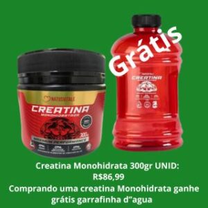Creatina Monohidratada Maximum Performance 100% Pura 300g – (UNID)